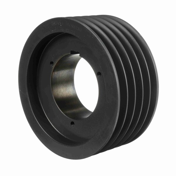 5 Groove Cast Iron Bushed Bore Multiple Sheave, 5R5V85